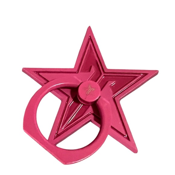 Accessories - Jeffery Starr- Pink Star Shaped  Phone Ring Holder, Peel/Stick